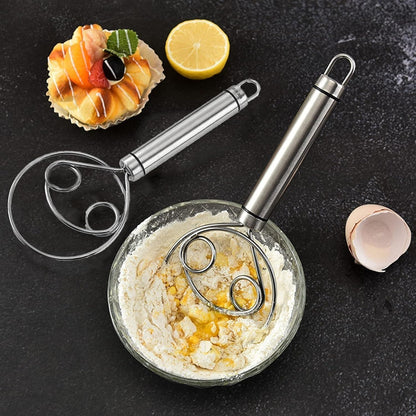 Stainless Steel Bread Whisk, Bread Mixer Making Tools