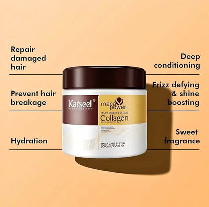 Karseell  Collagen  Hair  Mask  ( Buy 1 Get 1 free*)  2in a pack 100ml + 100ml