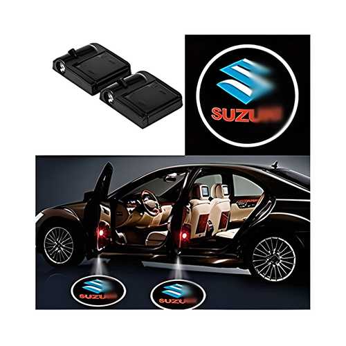 Automaze Wireless Car Welcome Logo Shadow Projector Ghost Lights Kit