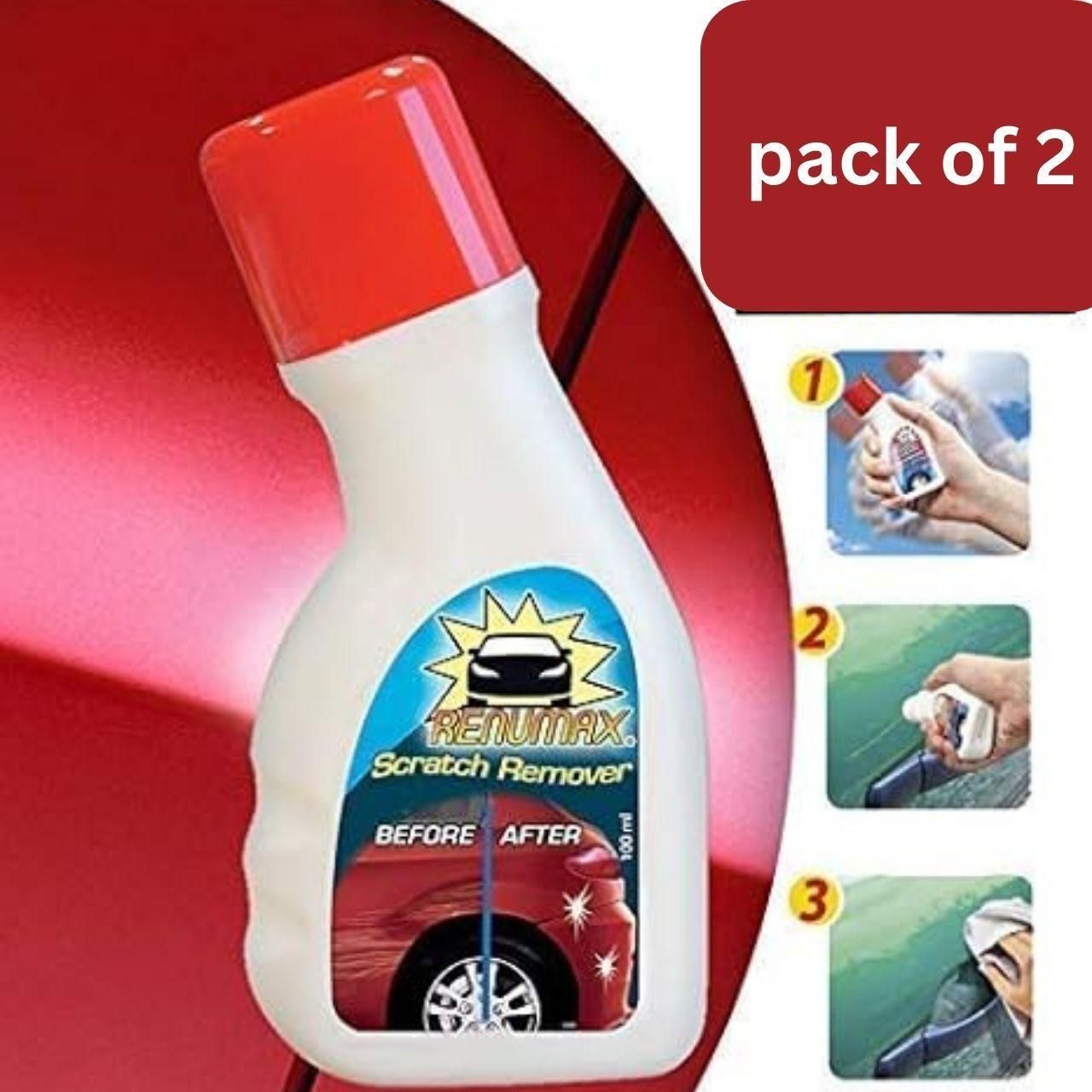 Scratch Remover Quickly and Easily Removes Scratches and Scrapes Liquid for All Car Bike (100 ml) (Pack Of 2)