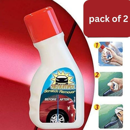 Scratch Remover Quickly and Easily Removes Scratches and Scrapes Liquid for All Car Bike (100 ml) (Pack Of 2)